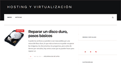 Desktop Screenshot of hostingyvirtualizacion.com